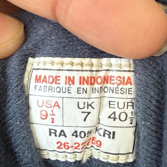 Vintage Reebok Boots 9.5 RA405KRI Hexalite Hiking Camping Green Suede Leather - Picture 7 of 7